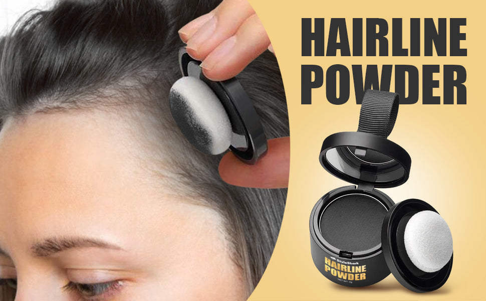 Hairline Black Powder Mini Portable