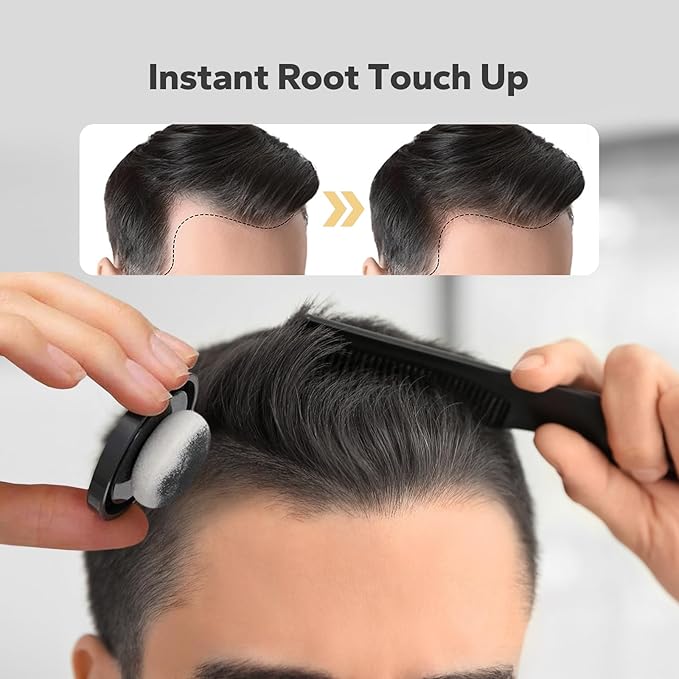 Hairline Black Powder Mini Portable