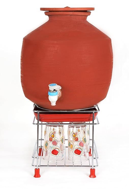Premium Steel Matka Stand with FREE Tray