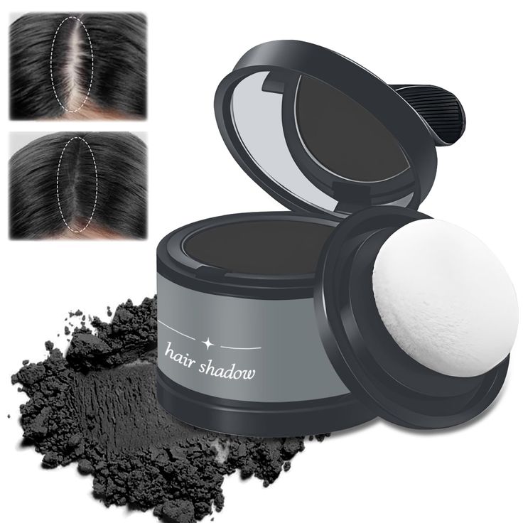 Hairline Black Powder Mini Portable
