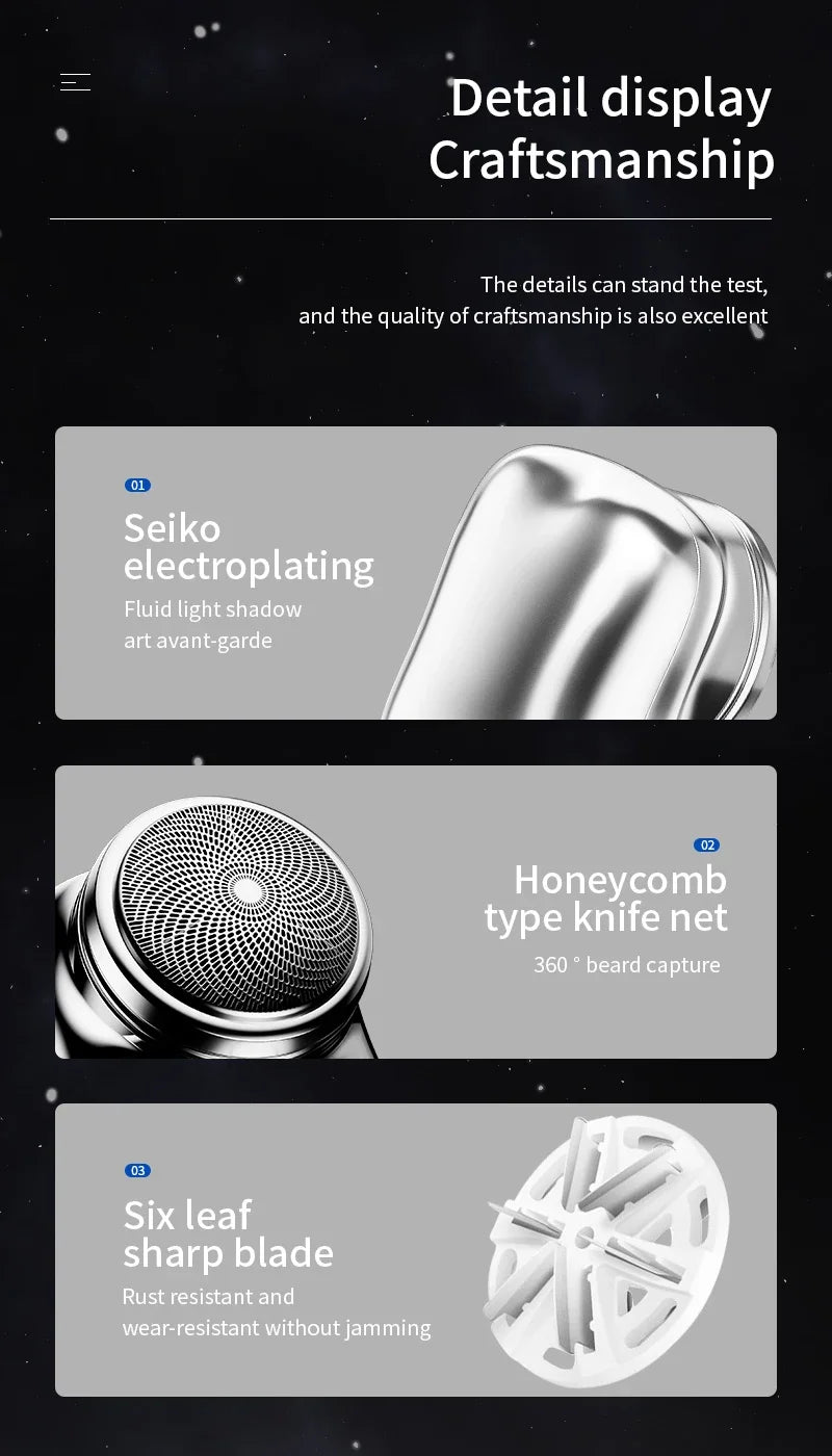 Mini Electric Shaver