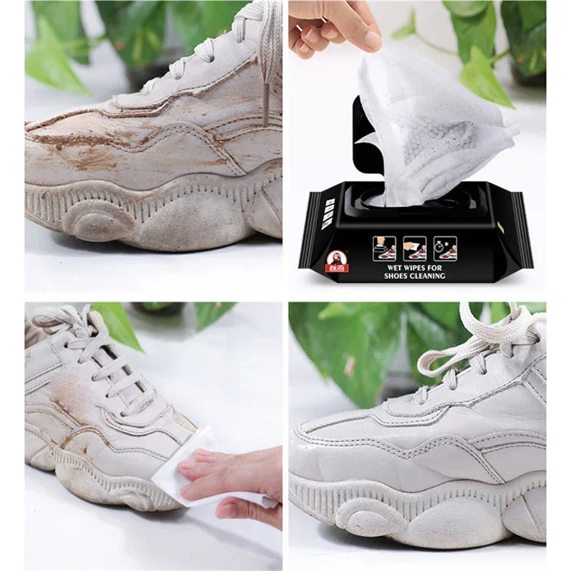 Sneaker Shine Wipes - Sparkle Your Shoes in Seconds! ✨(80 wipes in Each Pack)